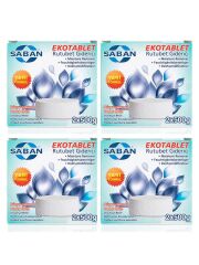 4 Adet 2x500 gr Nem Alıcı Rutubet Ve Küf Önleyici Yedek Tablet Yeşil Elma