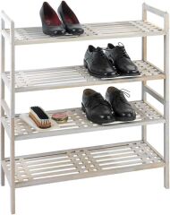 Wenko Norway Raf Ünitesi, 2 Raflı Doğal Ceviz Ahşap Ayakkabılık