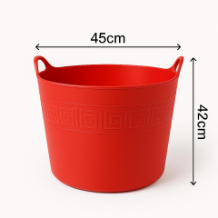 Esnek Sepet 42 lt (Kırmızı)