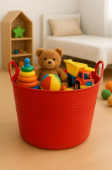 Kurban Kovası , Kirli Ve Oyuncak Sepeti Esneyebilen Özellik 42 Lt (KIRMIZI)