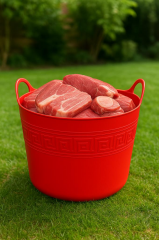 Kurban Kovası , Kirli Ve Oyuncak Sepeti Esneyebilen Özellik 42 Lt (KIRMIZI)