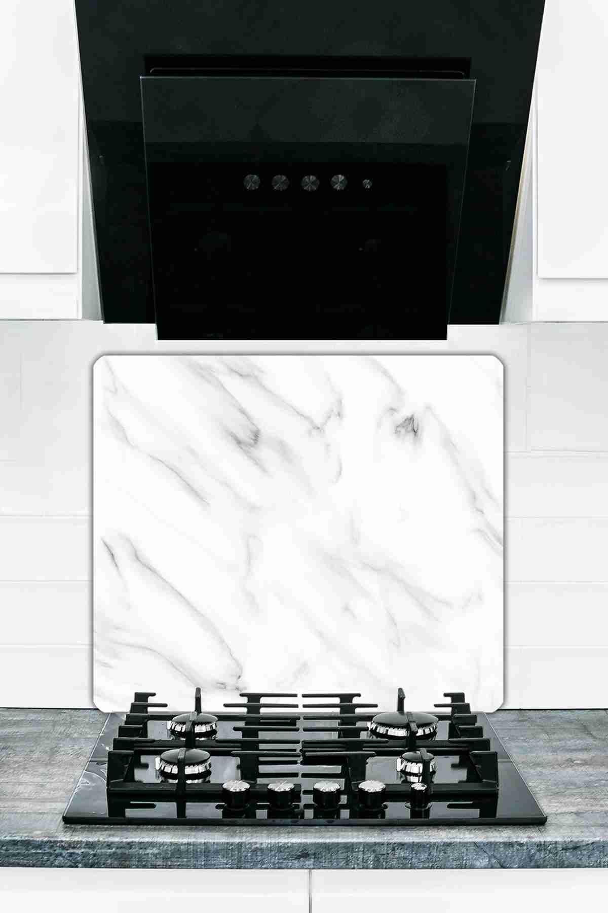 50X56 cm Cam Ocak Koruyucu Model 22