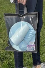 Mavi, Çantalı Piknik Seti 30 Parça