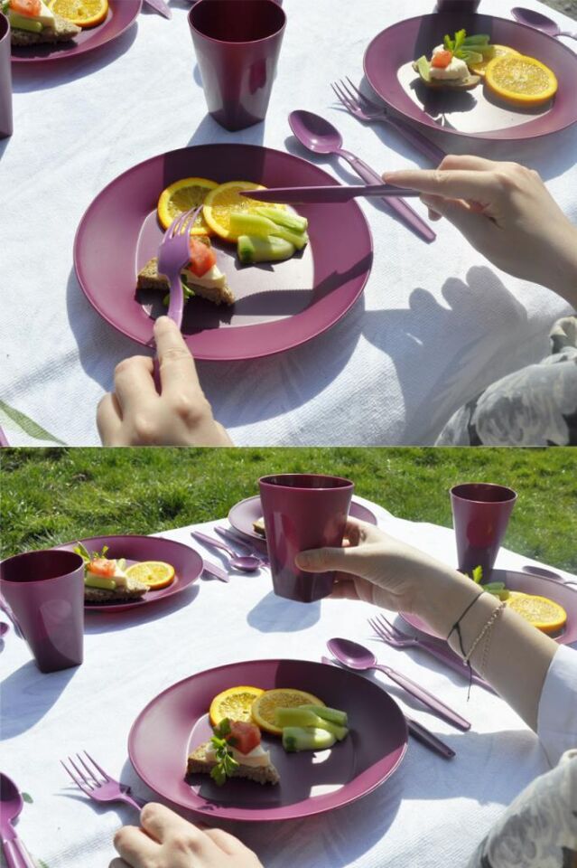 Mürdüm, Çantalı Piknik Seti 30 Parça