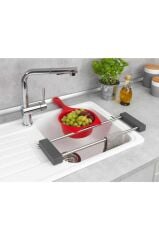 DURULAMA YAYI WENKO CADDY CAMI 77X8X14CM PASLANMAZ ÇELİK