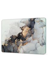 29x34 cm Cam Kesme Tahtası Siyah Yaldızlı Mermer