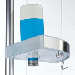 Teleskopik Banyo Köşe Rafı