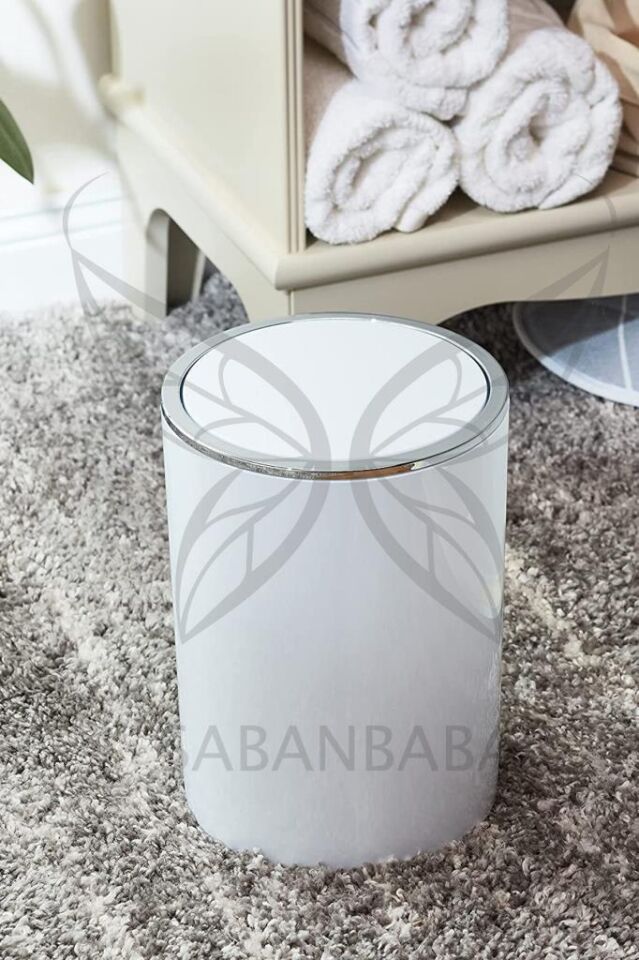 Beyaz, Çöp Kovası 2 Litre - İnca Model