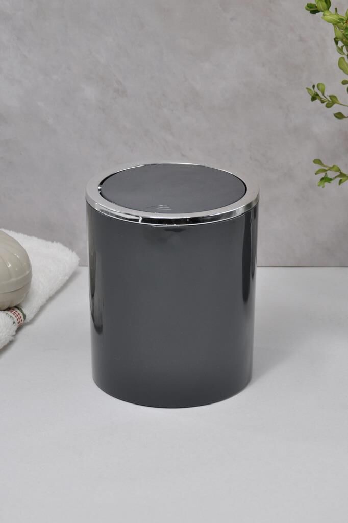 Çöp Kovası Antrasit 2 Lt ( İnca Model )