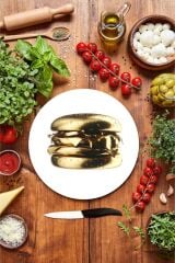 Çap 32 cm Altın Burger