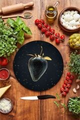 Çap 32 cm Altın Çilek