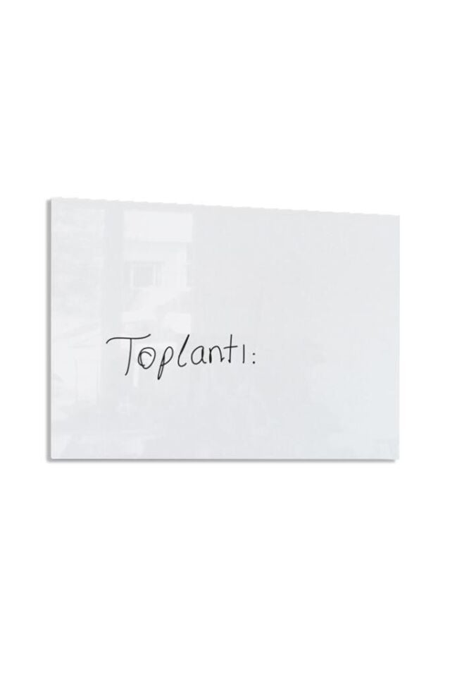 50x60cm - Cam Ocak Koruyucu - Temperli Cam Yazı Tahtası