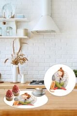 Çap 32 cm Alone Desenli