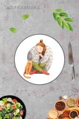 Çap 32 cm Alone Desenli