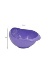 Mor, Oval Pirinç Süzgeci