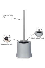 Tuvalet Fırçası Gri Paslanmaz