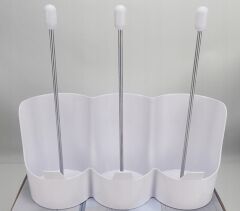 WENKO FILIA 3'lü Şişe Kurutma Rafı