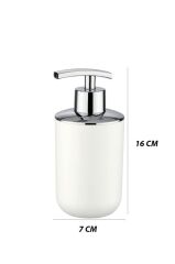 Diş Fırçalık Ve Sıvı Sabunluk 2'li Set Beyaz