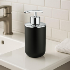 Sıvı Sabunluk Plastik Siyah