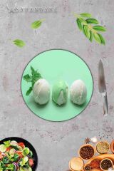 Çap 32 Cm Cold Desenli Cam Kesme Tahtası