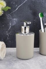 Sıvı Sabunluk Plastik Bej