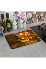 30x40 cm Cam Kesme Tahtası Dilek