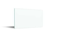 30x40cm - Düz Beyaz - Cam Kesme Tahtası