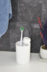 Diş Fırçalık Ve Macunluk Beyaz