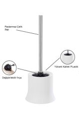 Tuvalet Fırçası Beyaz Paslanmaz
