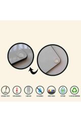 30x40 cm Cam Kesme Tahtası Kırmızı Kutular