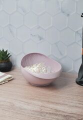 Pembe, Oval Pirinç Süzgeci