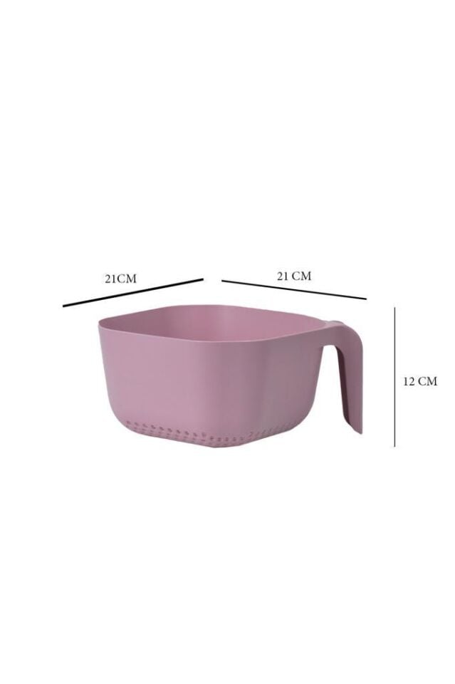 Pembe, Kare Makarna Süzgeci