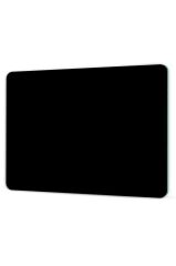 29x34 cm Cam Kesme Tahtası Düz Siyah