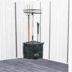 Saban Köşe Tipi Çok Amaçlı Temizlik Seti Organizeri – Süpürge, Faraş ve Temizlik Malzemesi Düzenleyici