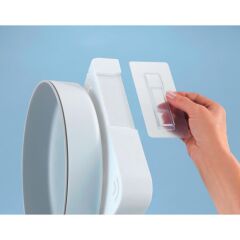 Saban Döner Başlıklı 5 kancalı Köşe Duş Rafı