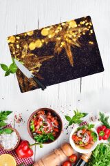 30x40 cm Cam Kesme Tahtası Kutlama