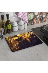 30x40 cm Cam Kesme Tahtası Kutlama