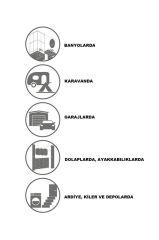 1 Kg Nem Alıcı Yedek Tablet Kare Yeşil Elma