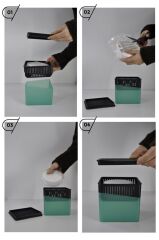 1 Kg Nem Alıcı Kare Aparat Yeşil Elma