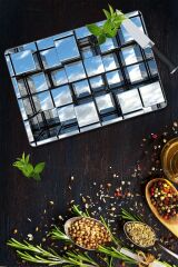 30x40 cm Cam Kesme Tahtası Model 190