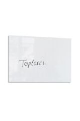 50x60 Cm Temperli Cam Yazı Tahtası