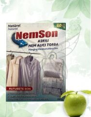 250 gr Nemson Askılı Nem Alıcı Yeşil Elma