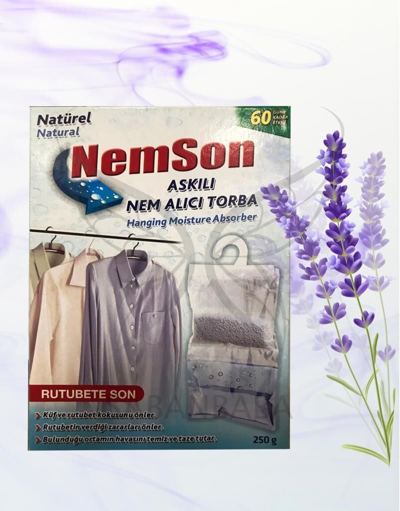 250 gr Nemson Askılı Nem Alıcı Lavanta
