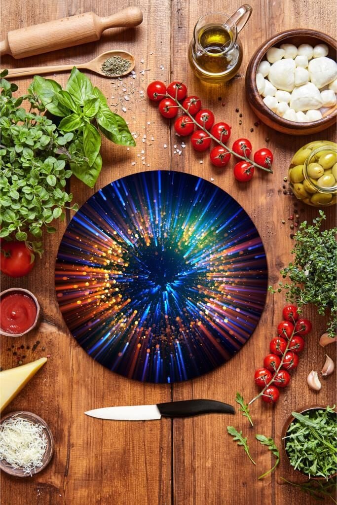 Çap 32 cm Odak Desenli