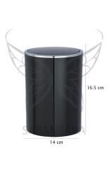 Çöp kovası siyah 2 lt ( İnca Model )