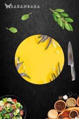 Çap 32 cm Sarı Karanfil