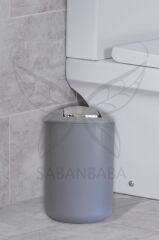 Çöp kovası gri 6.4 lt ( Brasil Model )