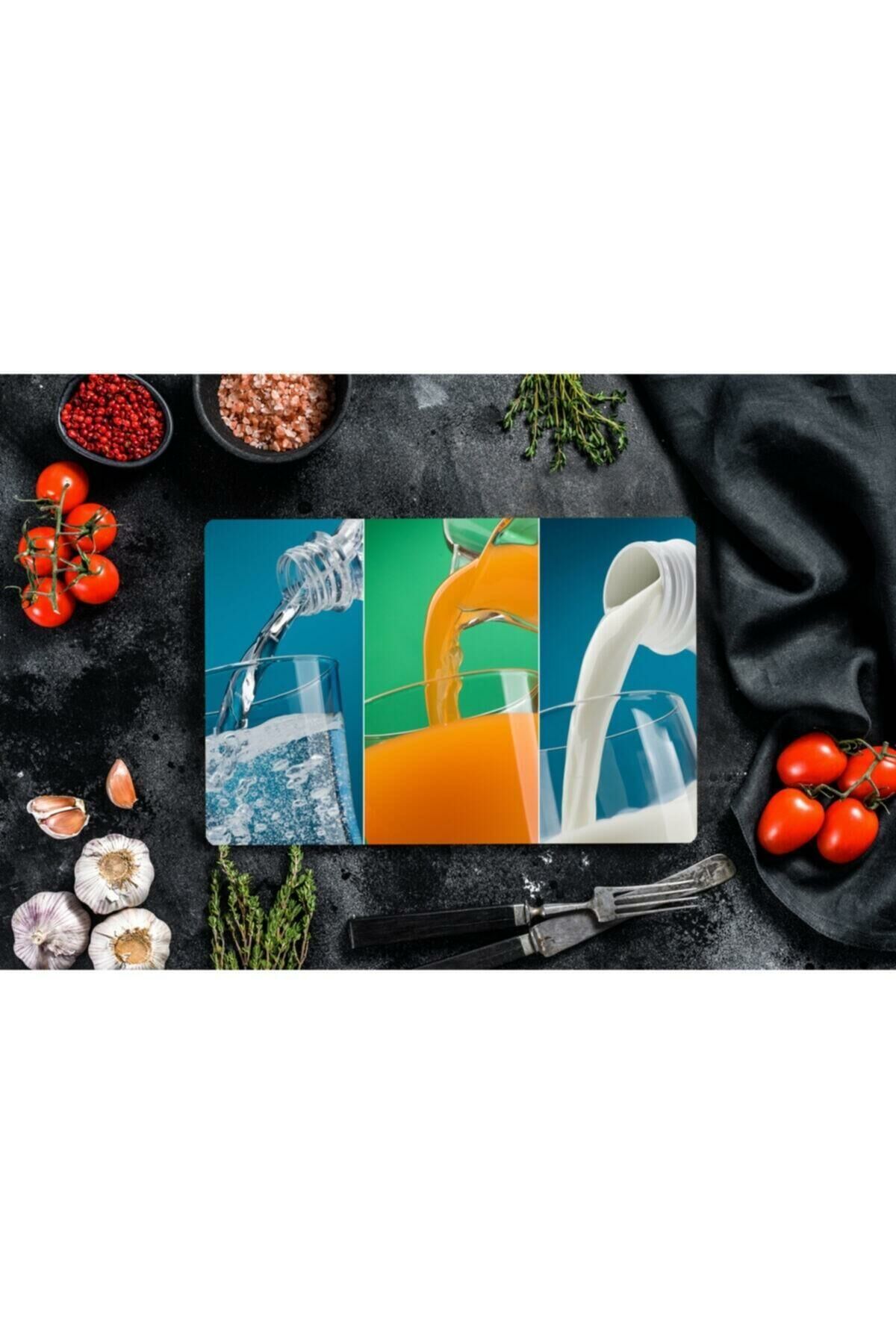 30x40 cm Cam Kesme Tahtası Sağlık