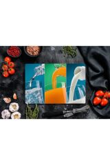 30x40 cm Cam Kesme Tahtası Sağlık