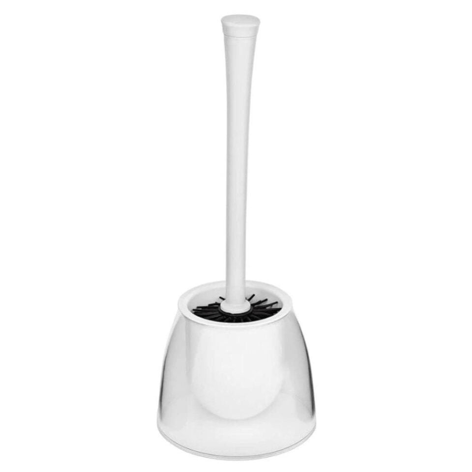 Saban Plastik Tuvalet Fırçası Beyaz  - 14,5 x 37 cm